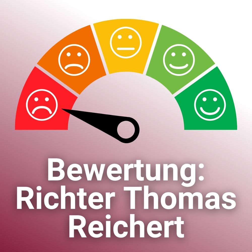 Richter Thomas Reichert vom Sozialgericht Berlin – Bewertung