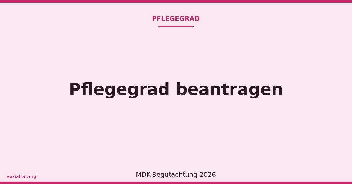 Schwere Depression und Pflegegrad (ICD-10: F32.2): Schritt-für-Schritt-Anleitung 2026