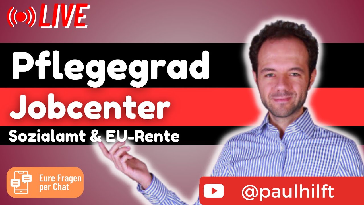 Rekapitulation Sonntags-Livestream Pflegegrad & Sozialrecht — Folge 1 (29.06.2025)
